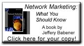 New Book: Network Marketing: What You Should Know