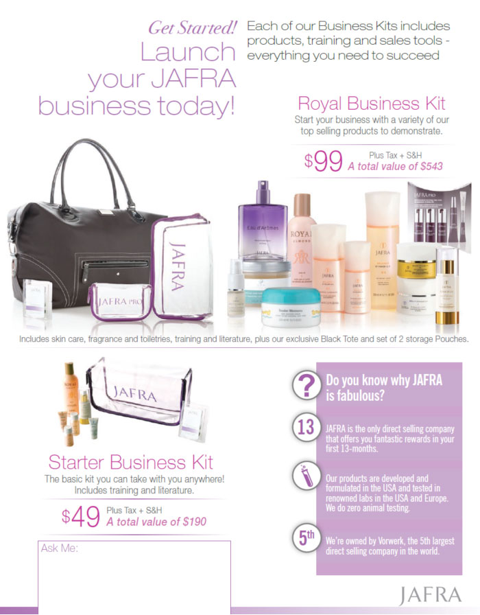 Jafra Cosmetics International, Inc.